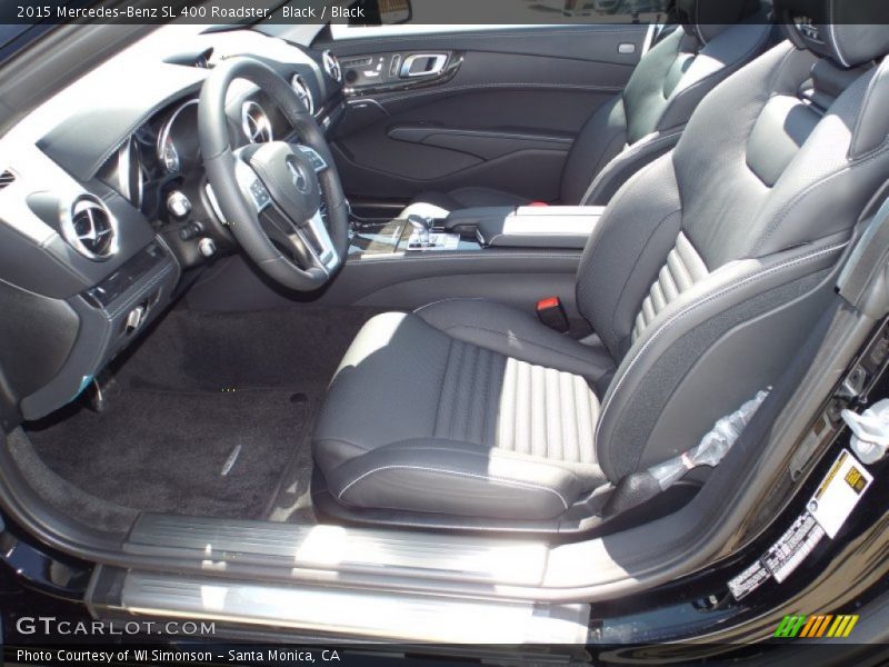 Front Seat of 2015 SL 400 Roadster