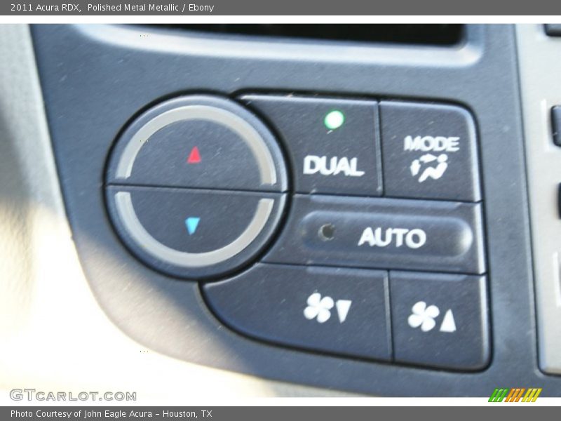 Polished Metal Metallic / Ebony 2011 Acura RDX