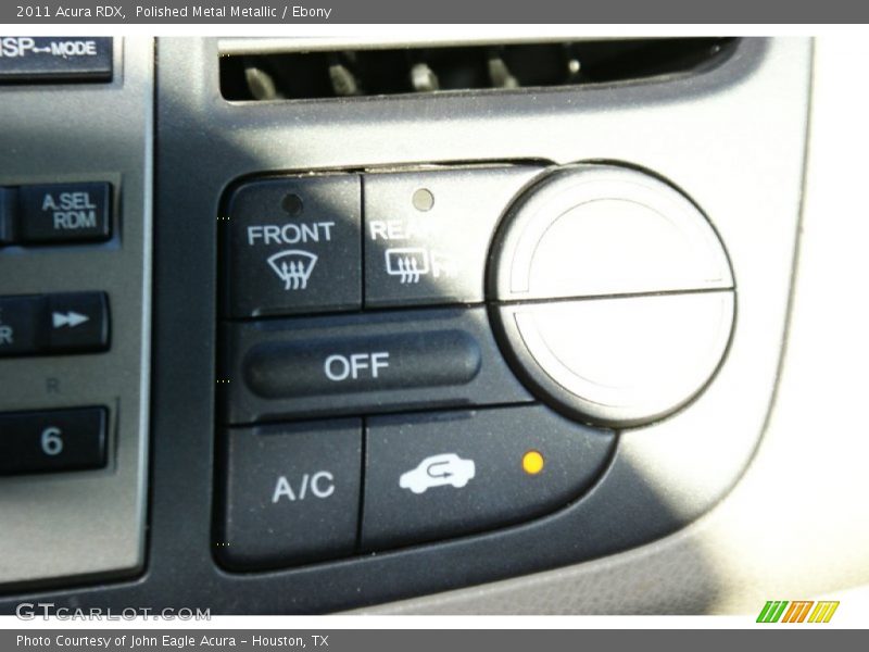 Polished Metal Metallic / Ebony 2011 Acura RDX