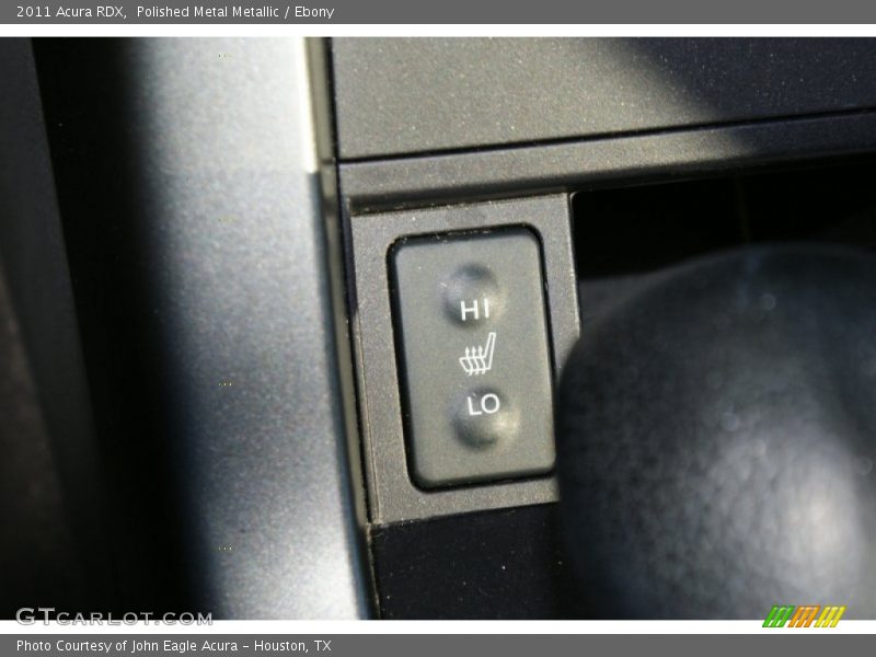 Polished Metal Metallic / Ebony 2011 Acura RDX