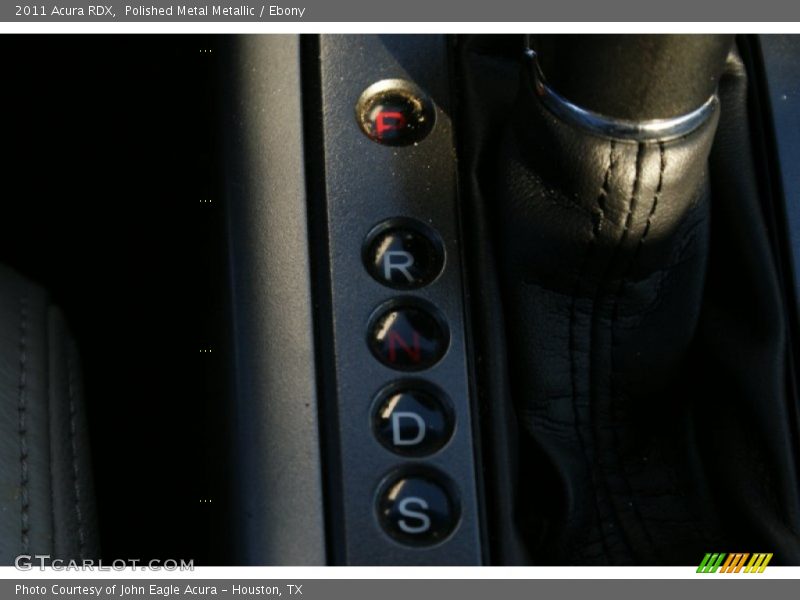Polished Metal Metallic / Ebony 2011 Acura RDX