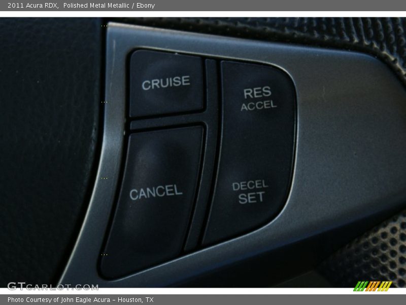 Polished Metal Metallic / Ebony 2011 Acura RDX