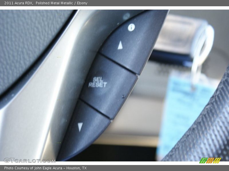 Polished Metal Metallic / Ebony 2011 Acura RDX