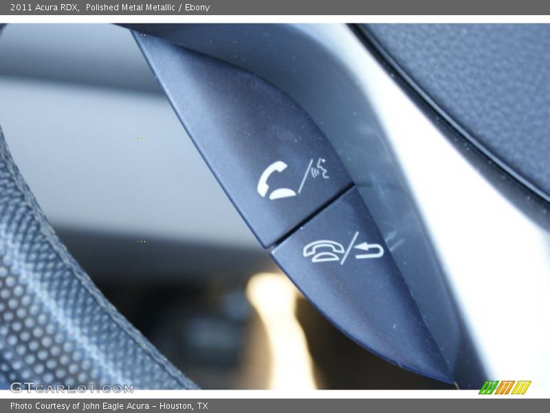Polished Metal Metallic / Ebony 2011 Acura RDX