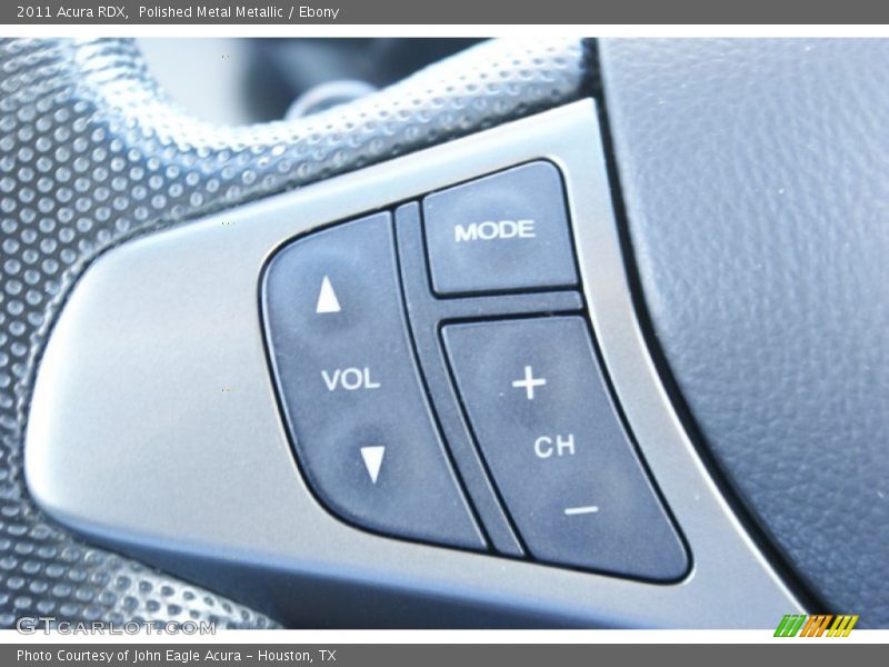 Polished Metal Metallic / Ebony 2011 Acura RDX