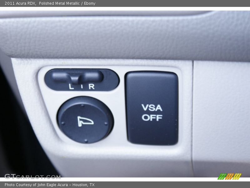 Polished Metal Metallic / Ebony 2011 Acura RDX