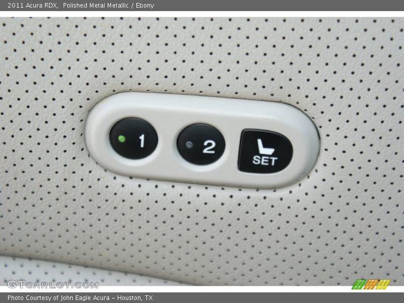 Polished Metal Metallic / Ebony 2011 Acura RDX