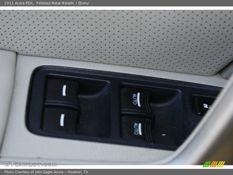 Polished Metal Metallic / Ebony 2011 Acura RDX
