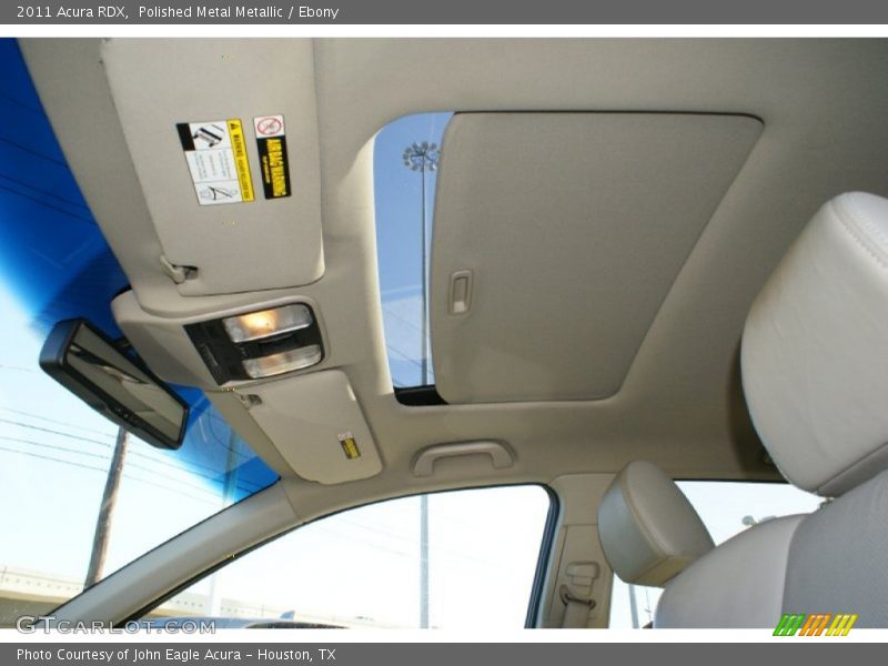 Polished Metal Metallic / Ebony 2011 Acura RDX