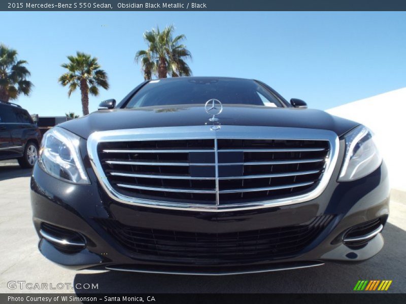Obsidian Black Metallic / Black 2015 Mercedes-Benz S 550 Sedan