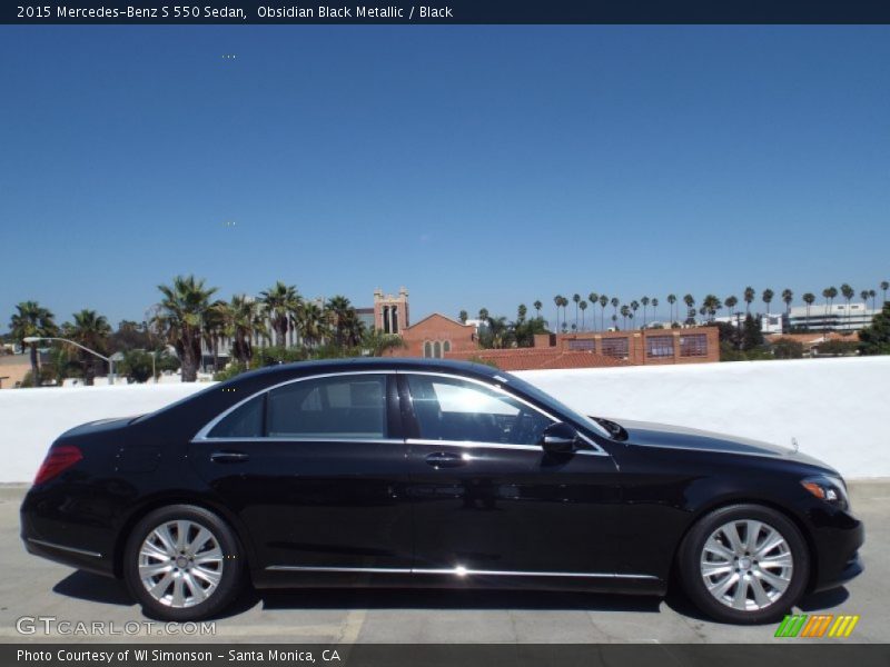 Obsidian Black Metallic / Black 2015 Mercedes-Benz S 550 Sedan