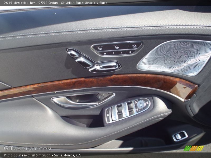 Obsidian Black Metallic / Black 2015 Mercedes-Benz S 550 Sedan