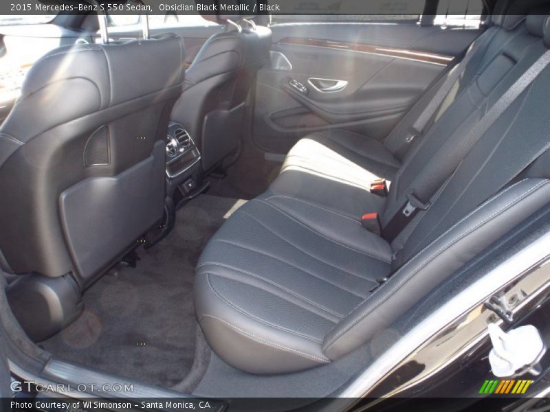 Obsidian Black Metallic / Black 2015 Mercedes-Benz S 550 Sedan