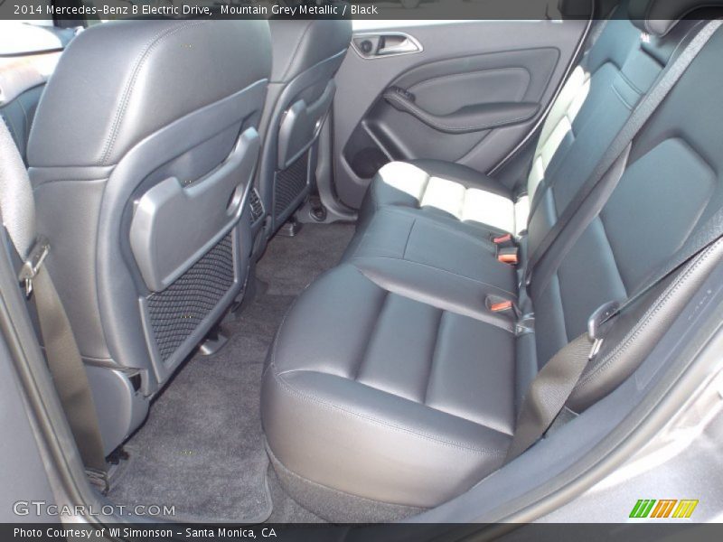 Rear Seat of 2014 B Electric Drive