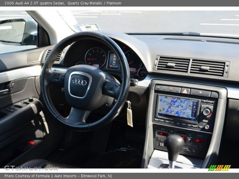 Quartz Gray Metallic / Platinum 2006 Audi A4 2.0T quattro Sedan