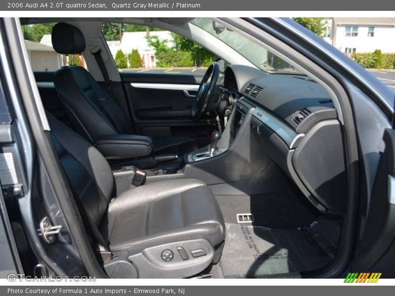 Quartz Gray Metallic / Platinum 2006 Audi A4 2.0T quattro Sedan