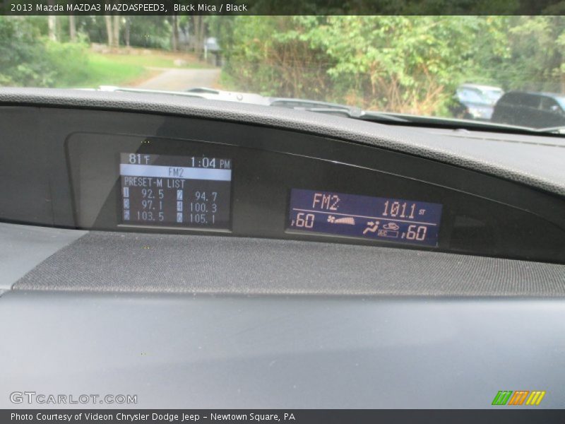 Black Mica / Black 2013 Mazda MAZDA3 MAZDASPEED3