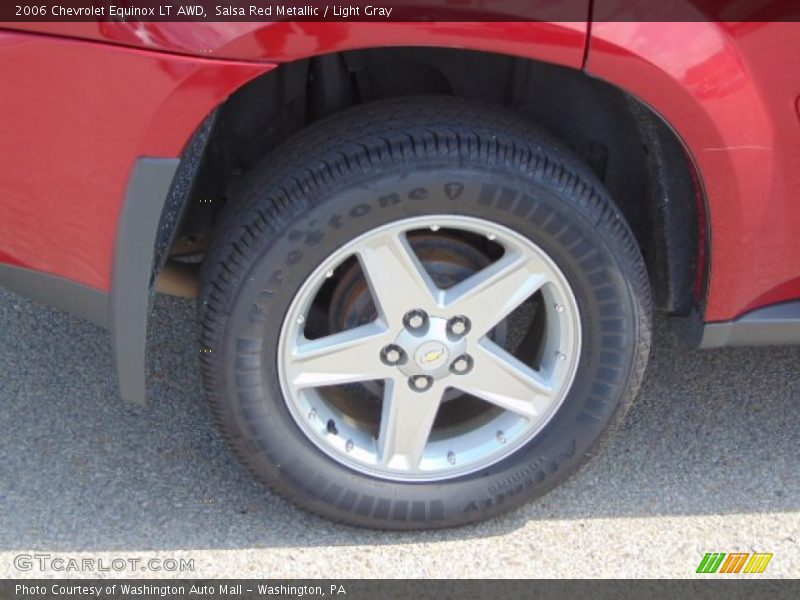Salsa Red Metallic / Light Gray 2006 Chevrolet Equinox LT AWD