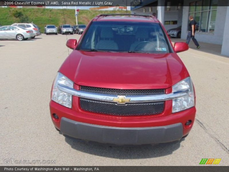 Salsa Red Metallic / Light Gray 2006 Chevrolet Equinox LT AWD