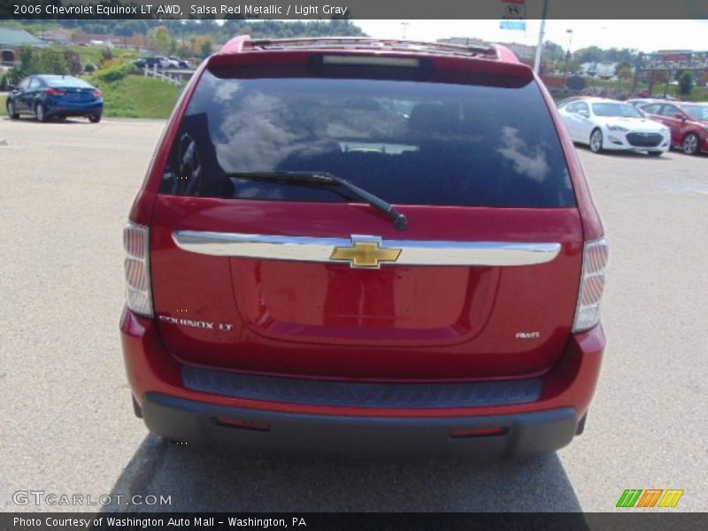 Salsa Red Metallic / Light Gray 2006 Chevrolet Equinox LT AWD