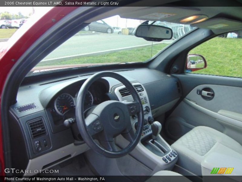 Salsa Red Metallic / Light Gray 2006 Chevrolet Equinox LT AWD