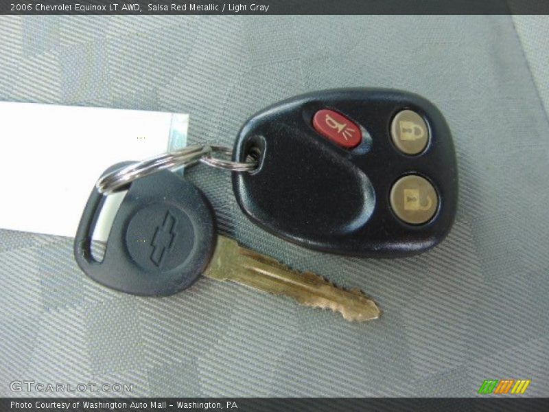 Salsa Red Metallic / Light Gray 2006 Chevrolet Equinox LT AWD