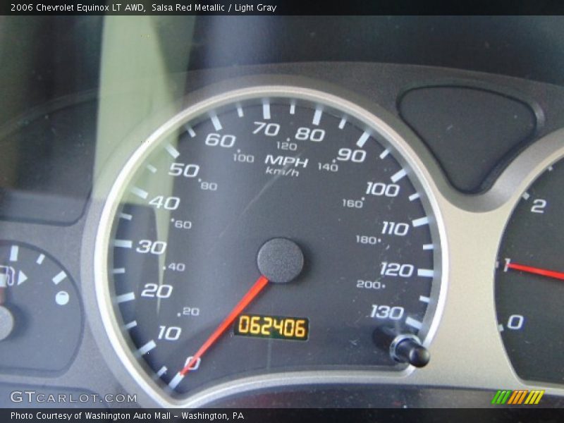 Salsa Red Metallic / Light Gray 2006 Chevrolet Equinox LT AWD