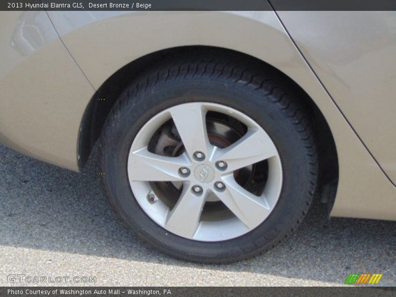 Desert Bronze / Beige 2013 Hyundai Elantra GLS