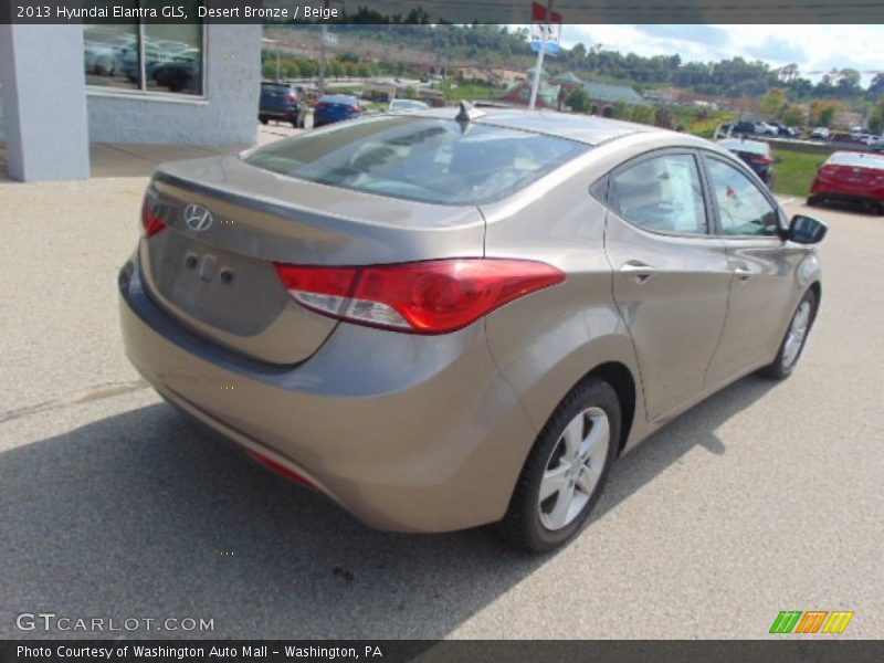 Desert Bronze / Beige 2013 Hyundai Elantra GLS