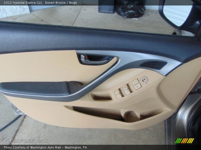 Desert Bronze / Beige 2013 Hyundai Elantra GLS
