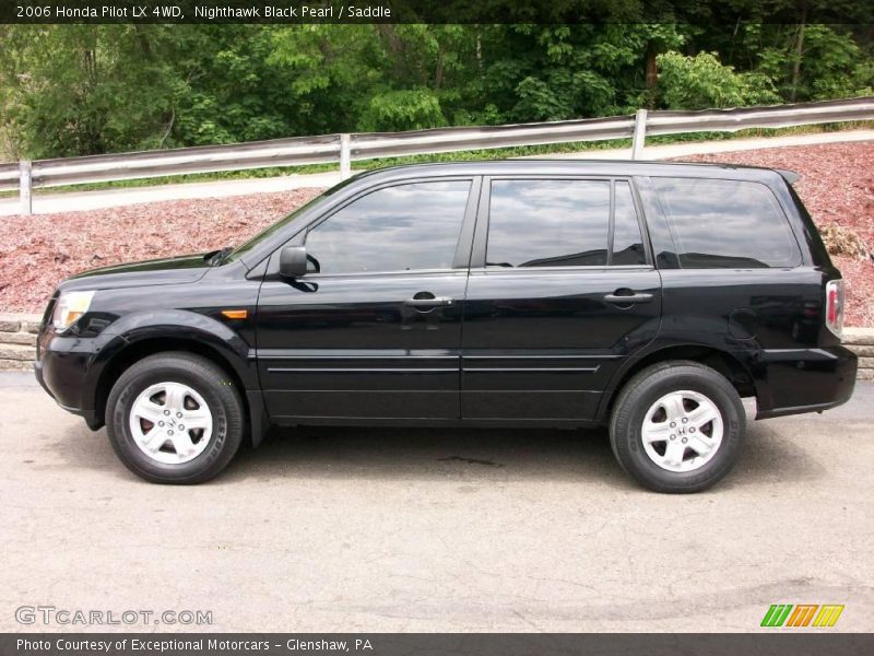 Nighthawk Black Pearl / Saddle 2006 Honda Pilot LX 4WD