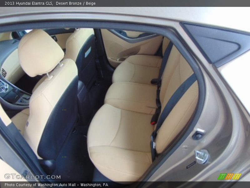 Desert Bronze / Beige 2013 Hyundai Elantra GLS