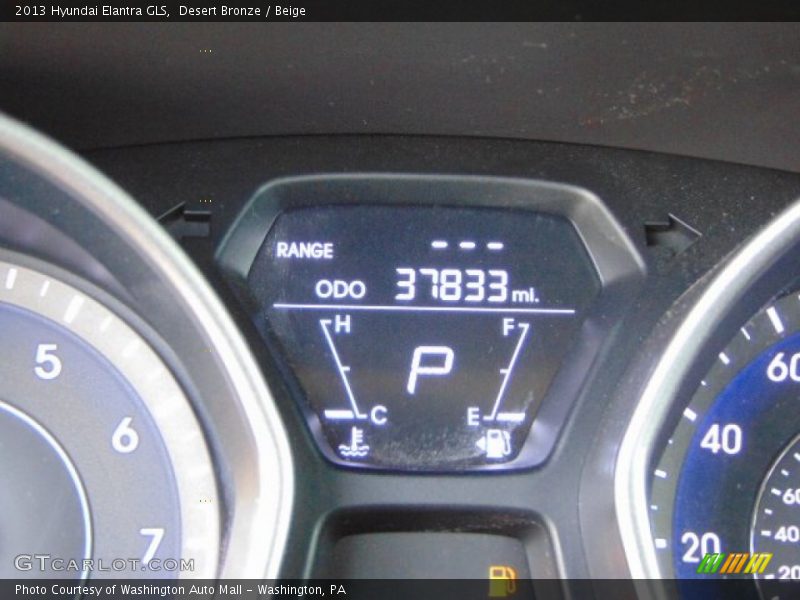 Desert Bronze / Beige 2013 Hyundai Elantra GLS