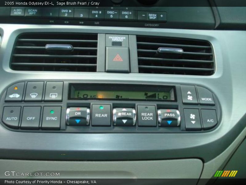 Sage Brush Pearl / Gray 2005 Honda Odyssey EX-L