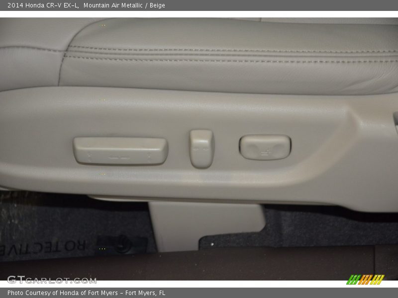 Mountain Air Metallic / Beige 2014 Honda CR-V EX-L
