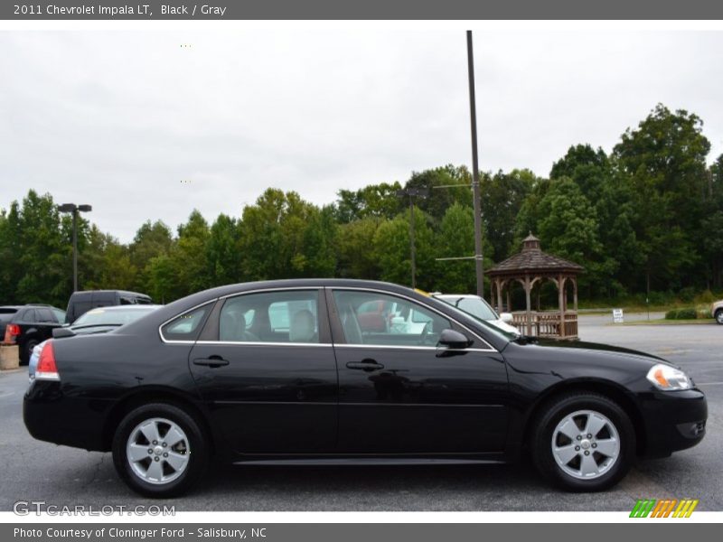 Black / Gray 2011 Chevrolet Impala LT