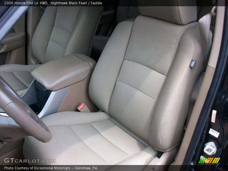 Nighthawk Black Pearl / Saddle 2006 Honda Pilot LX 4WD