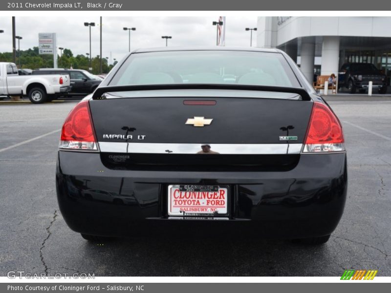 Black / Gray 2011 Chevrolet Impala LT