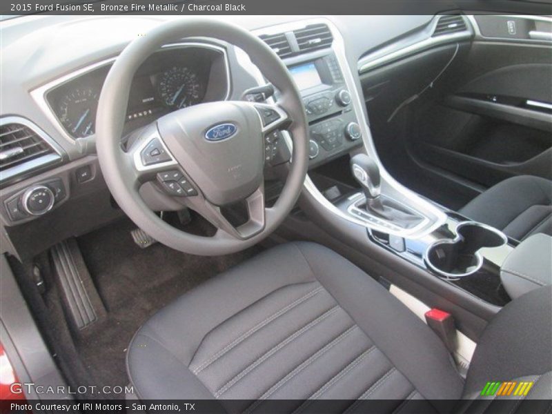 Charcoal Black Interior - 2015 Fusion SE 