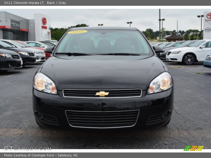 Black / Gray 2011 Chevrolet Impala LT