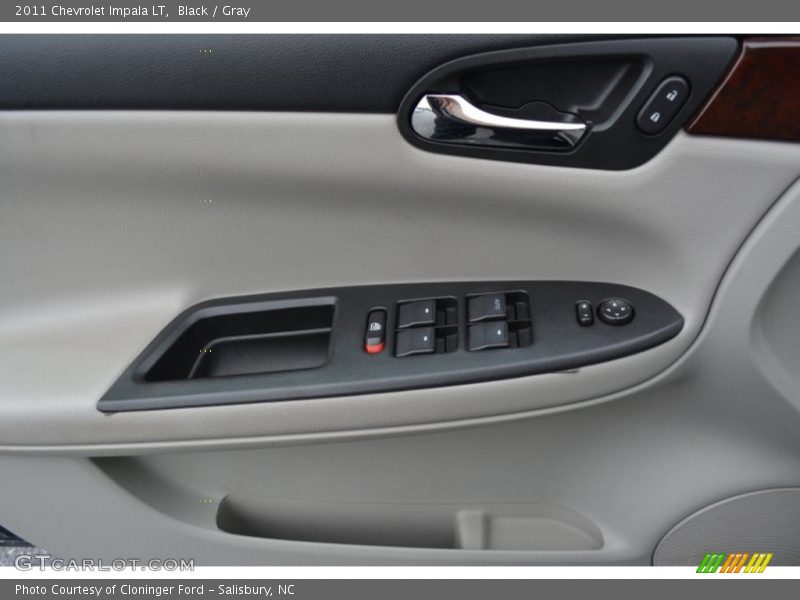 Black / Gray 2011 Chevrolet Impala LT