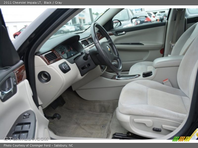 Black / Gray 2011 Chevrolet Impala LT