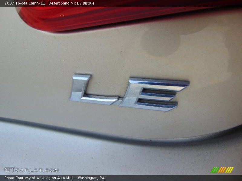 Desert Sand Mica / Bisque 2007 Toyota Camry LE
