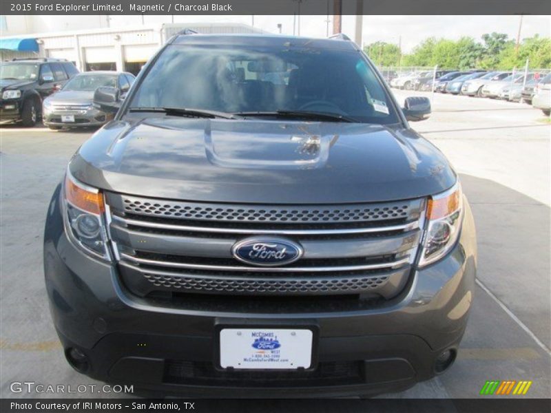 Magnetic / Charcoal Black 2015 Ford Explorer Limited