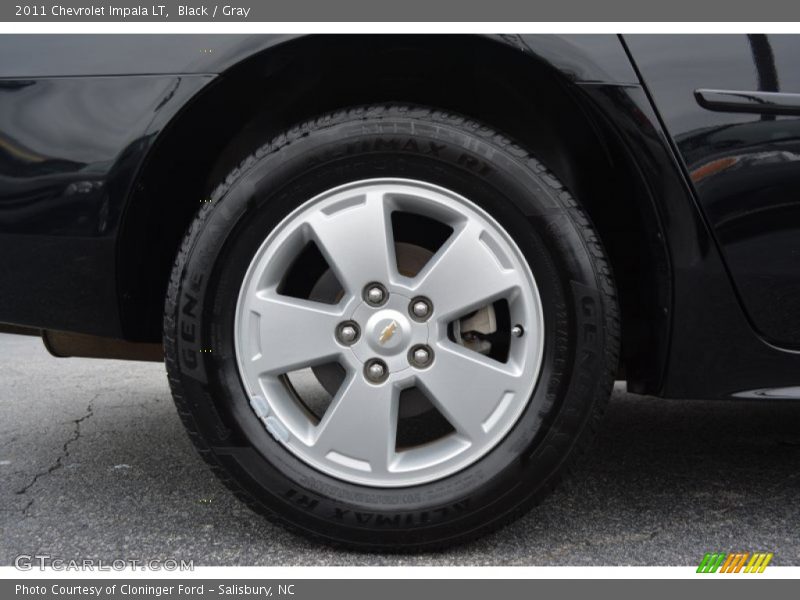 Black / Gray 2011 Chevrolet Impala LT
