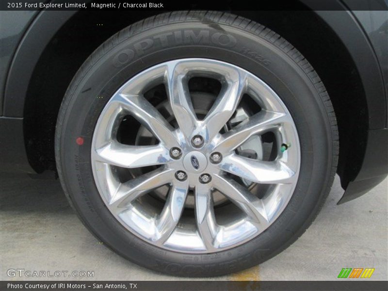 Magnetic / Charcoal Black 2015 Ford Explorer Limited