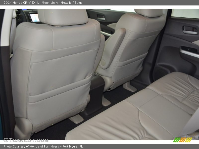 Mountain Air Metallic / Beige 2014 Honda CR-V EX-L