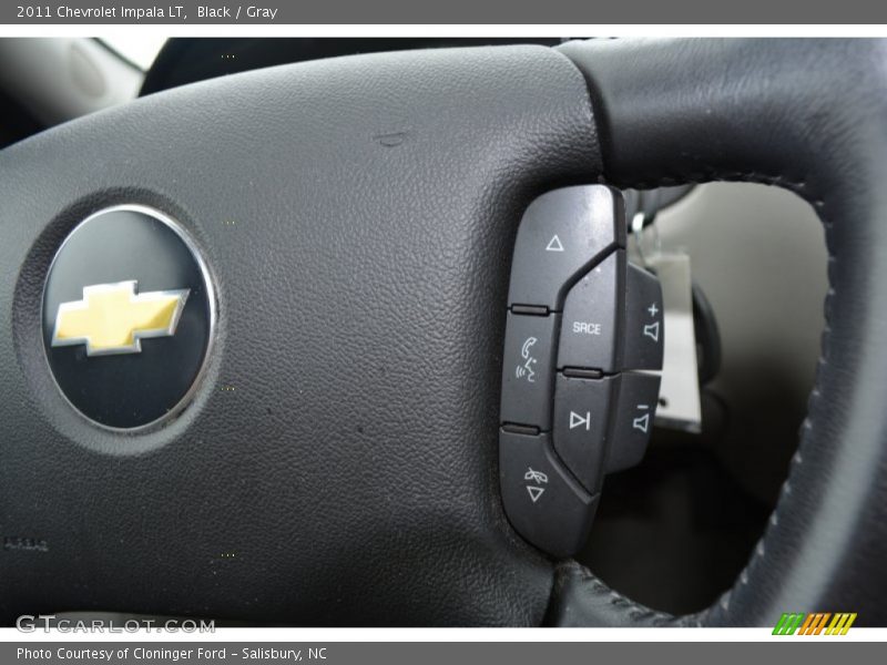 Black / Gray 2011 Chevrolet Impala LT