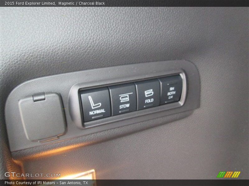 Magnetic / Charcoal Black 2015 Ford Explorer Limited