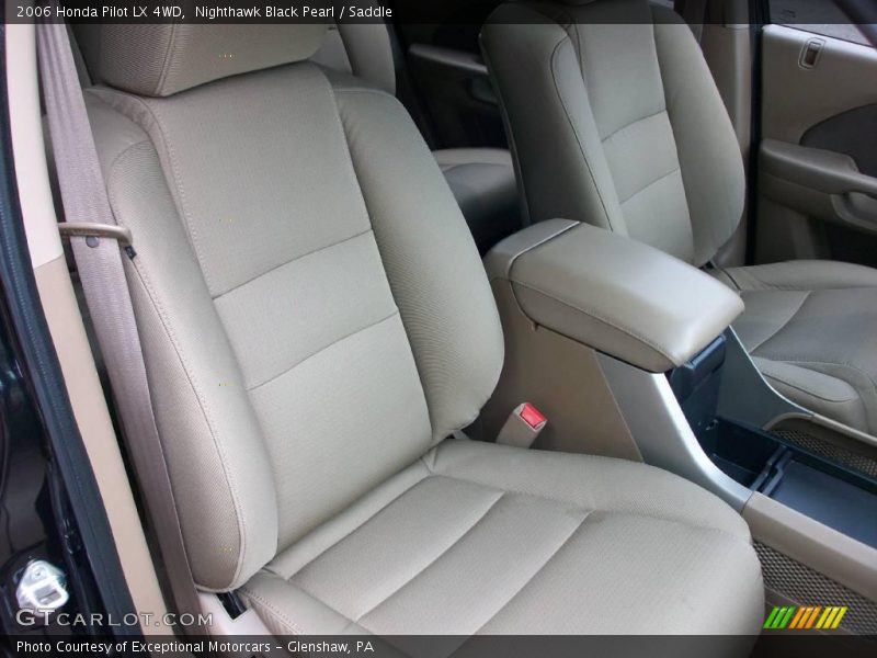 Nighthawk Black Pearl / Saddle 2006 Honda Pilot LX 4WD